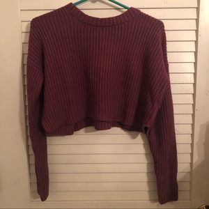 crop top sweater